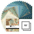 Fabric Andover Precuts Secret Stash Favorites Blue Willow 10" Squares 10-SSFBW-42