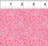 Fabric In The Beginning Pink Paisley Go Cowgirl! by the Quarter Yard 7GC-1
