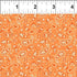 Fabric In The Beginning Orange Paisley Go Cowgirl! by the Quarter Yard 7GC-2