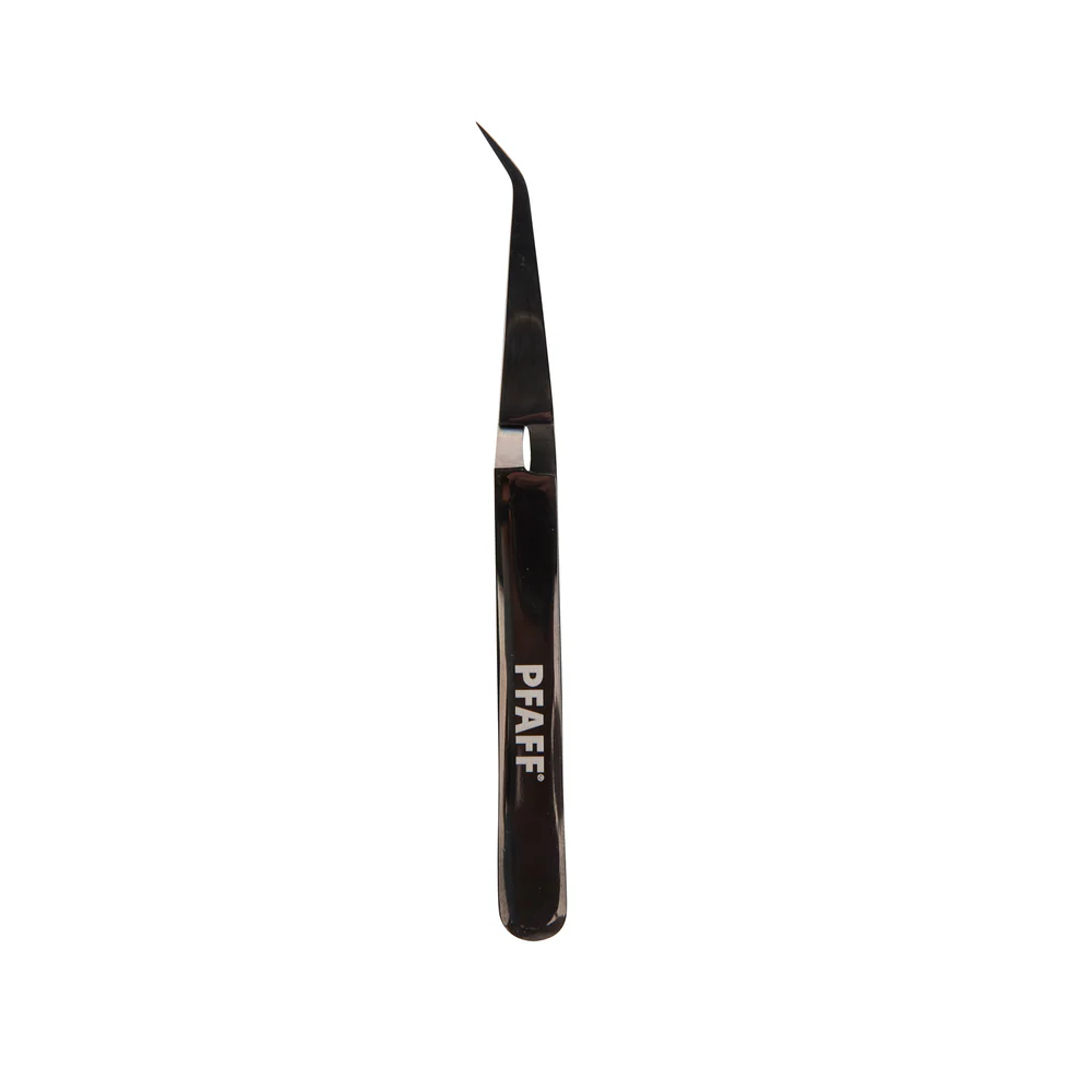 PFAFF 4.5" / 11.4cm Opposable Curved Tweezers 821290996