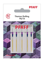 PFAFF 5pk Titanium Quilting Machine Needles