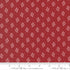 Fabric Moda Crimson Flower Sprig American Gatherings III by the Quarter Yard 49327-12