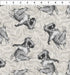Fabric In The Beginning Taupe Cool Koalas Sketchbook Prints by the Quarter Yard 8SK-1