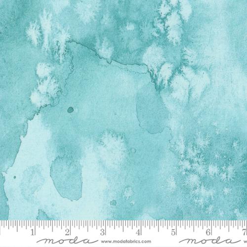 Fabric Moda Seafoam Flow Soulstice by the Quarter Yard 8433-138