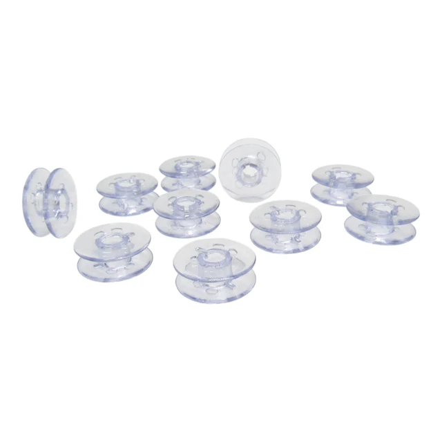 Unbranded Pfaff Plastic Embroidery/Sewing Bobbins 10pk 9033P