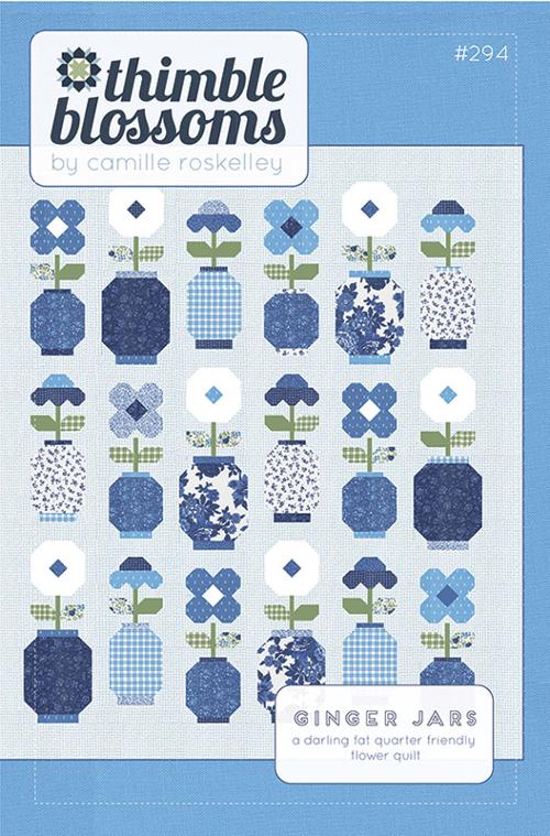 Moda Fabrics Thimble Blossoms Ginger Jars Quilting Pattern TB-294
