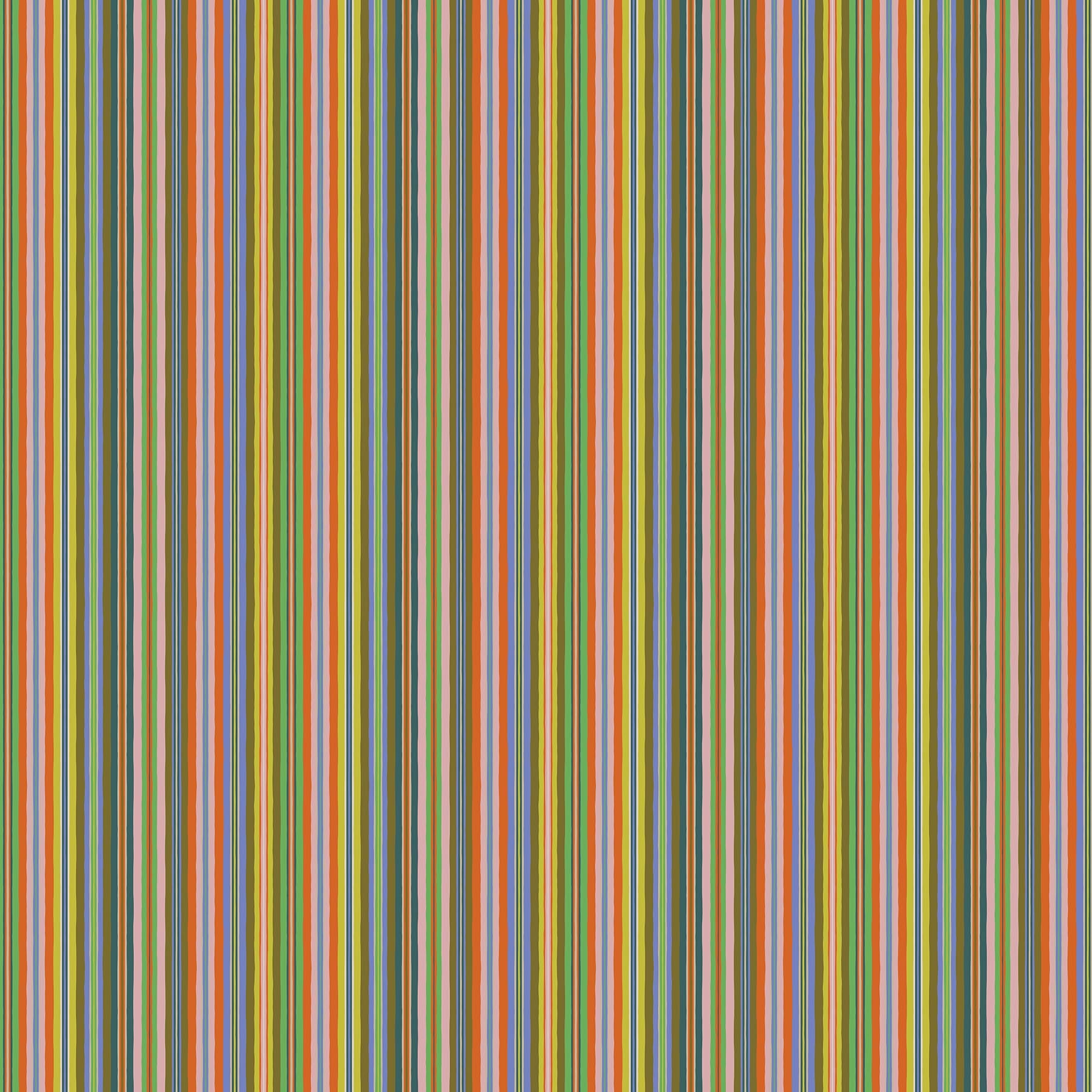 Fabric FIGO Spring Mini Stripe Camouflage by the Quarter Yard 91288-71