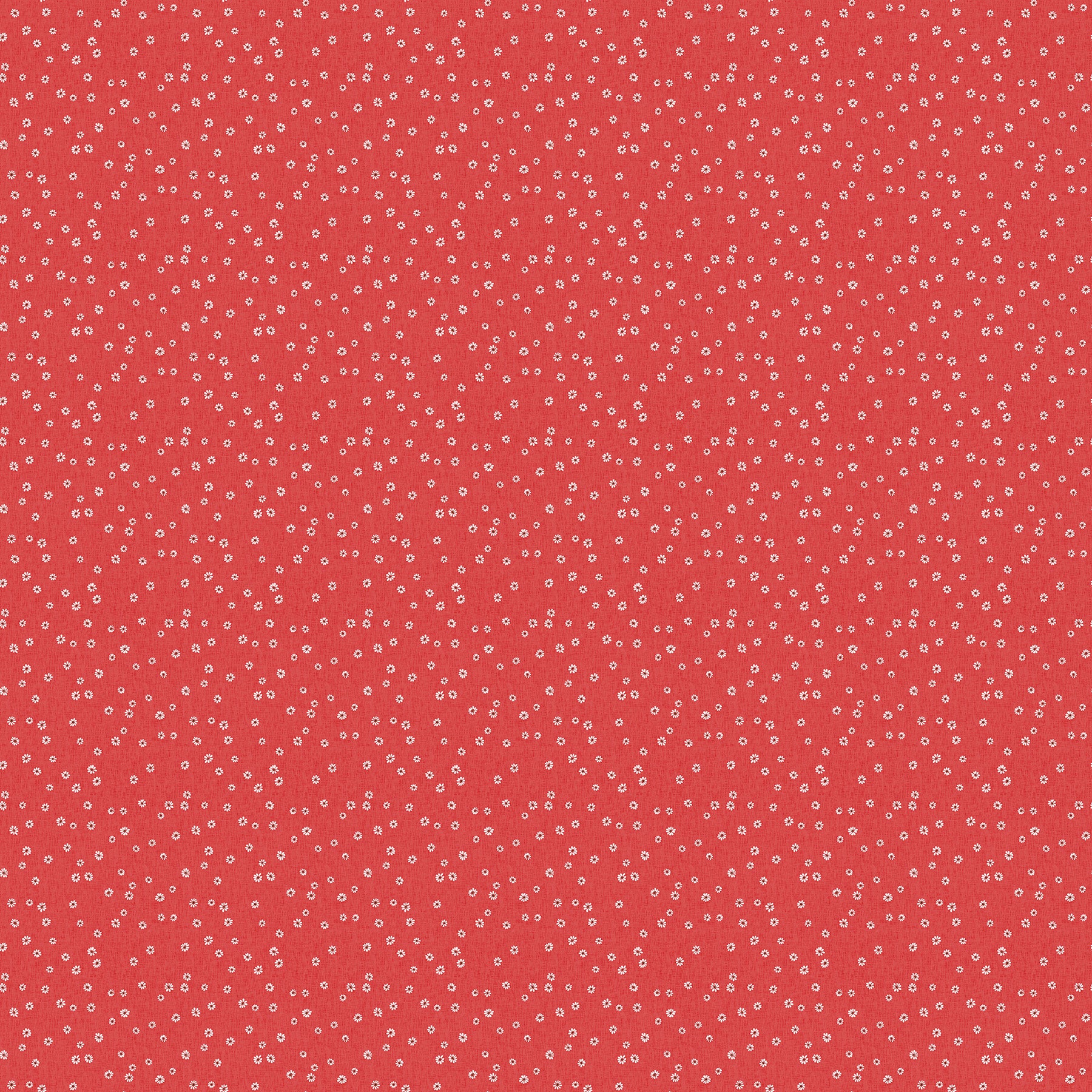 Fabric FIGO Red Daisies Cherry Orchard by the Quarter Yard 91322-26
