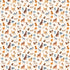 Fabric FIGO Cream Dogs Always By My Side by the Quarter Yard 91326-11