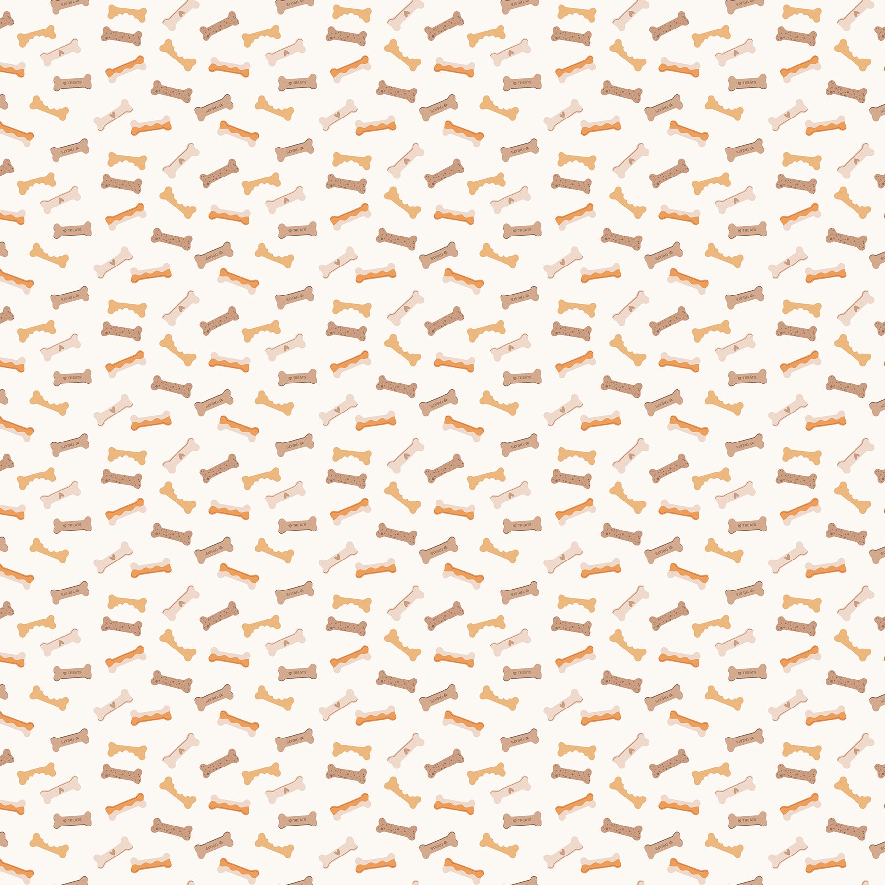 Fabric FIGO Cream Treats Always By My Side by the Quarter Yard 91327-11