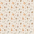 Fabric FIGO Cream Animals Story Book by the Quarter Yard 91335-12