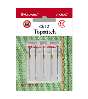 Husqvarna Viking 5pk Topstitch Machine Needles