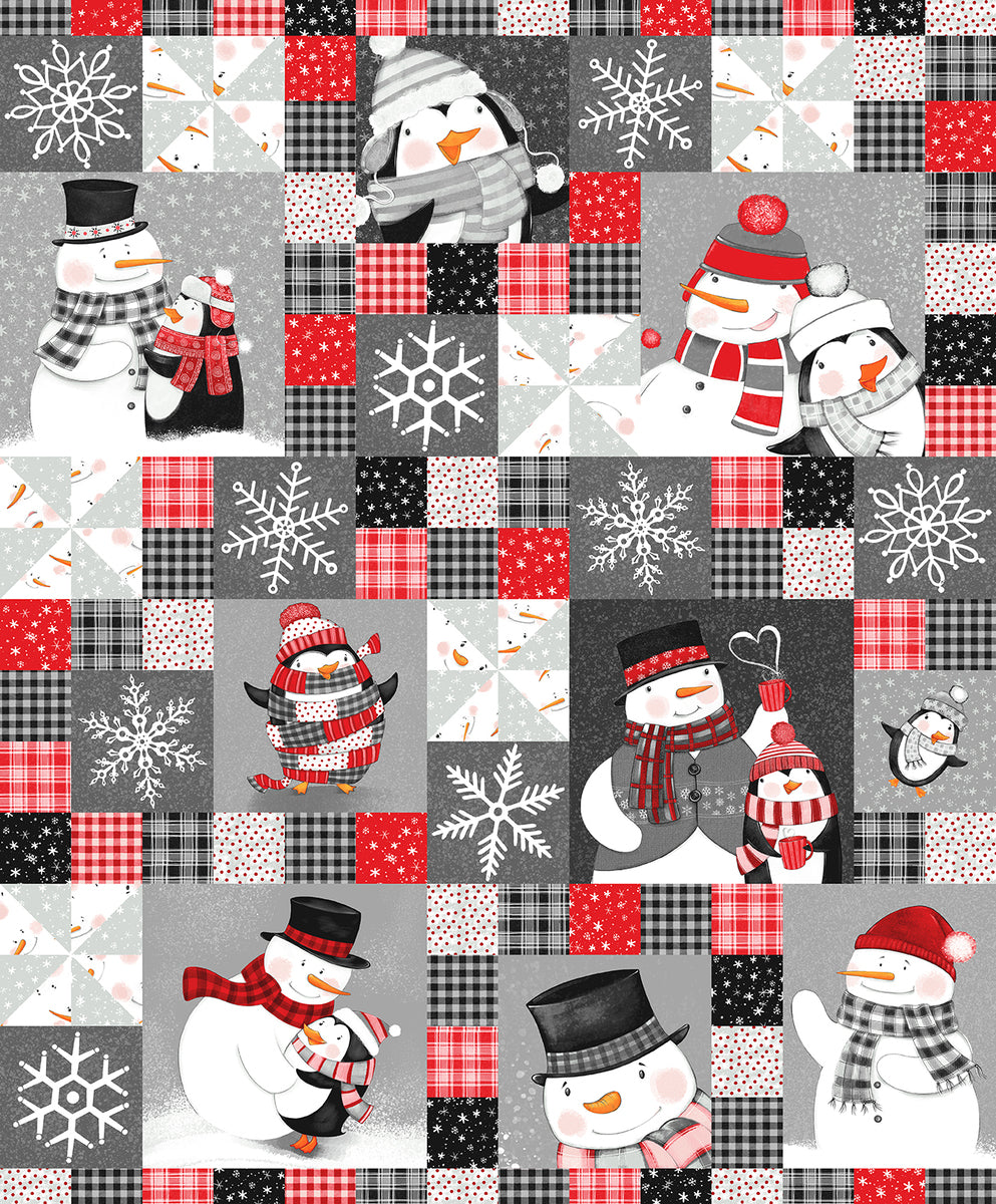 Fabric Studio E The Cool Club Quilt Panel 9328-95