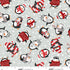 Fabric Studio E Cloud Penguin Toss The Cool Club by the Quarter Yard 9331-91