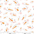 Fabric Studio E White Snowman Face Toss The Cool Club by the Quarter Yard 9332-03