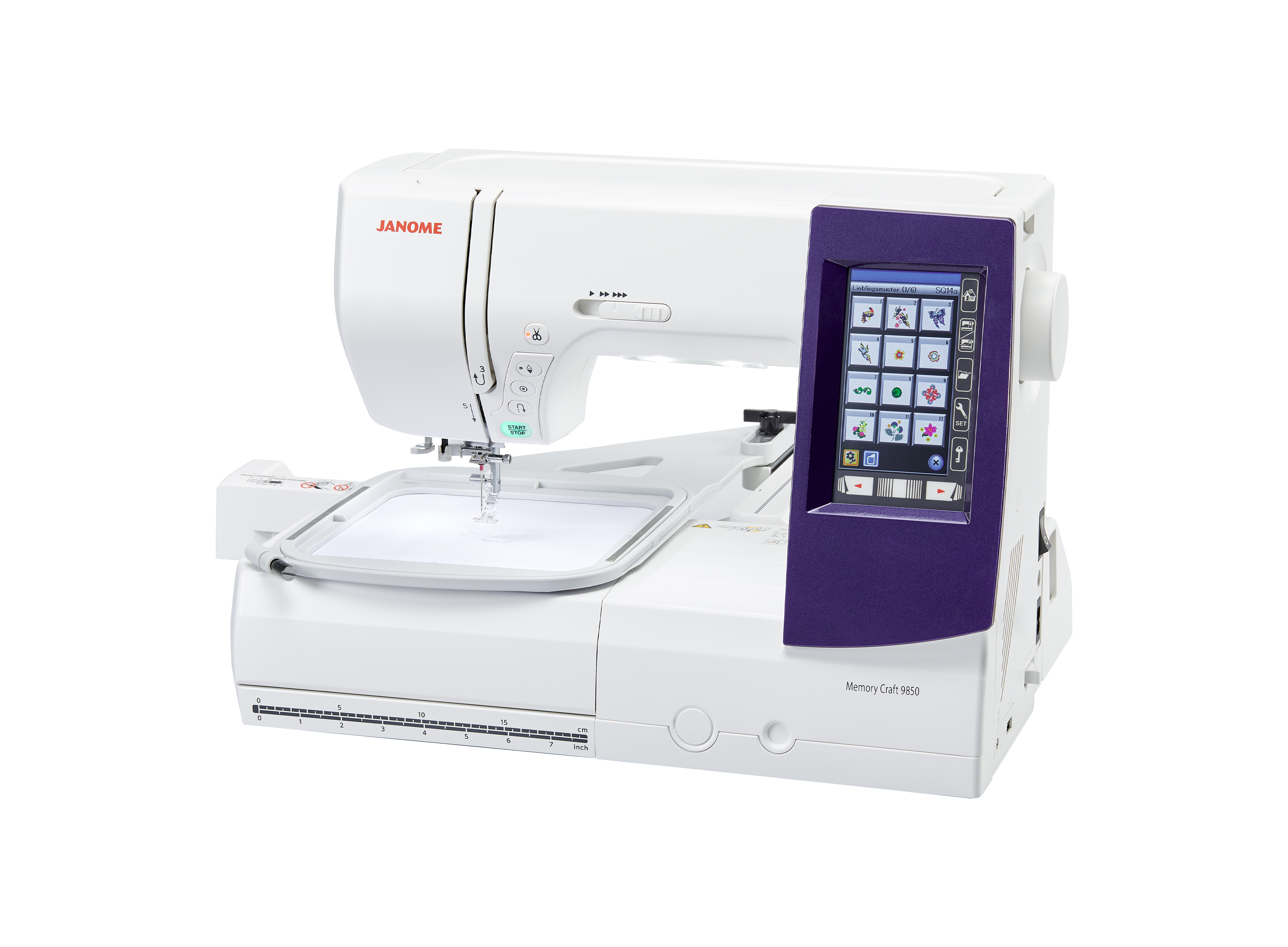 Janome Memory Craft 9850 Sewing and Embroidery Machine for Sale at World Weidner
