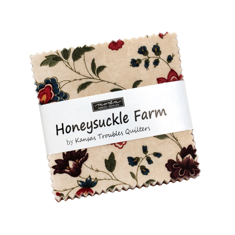 Fabric Moda Precuts Honeysuckle Farm Mini Charm Pack 9850MC