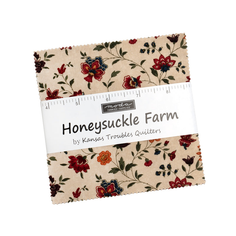 Fabric Moda Precuts Honeysuckle Farm Charm Pack 9850PP