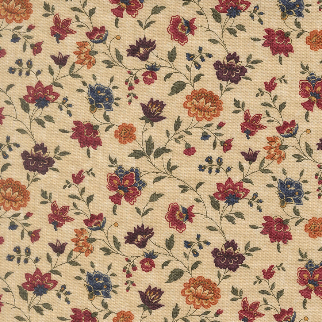 Fabric Moda Dandelion Prairie Flowers Honeysuckle Farm by the Quarter Yard 9850-11