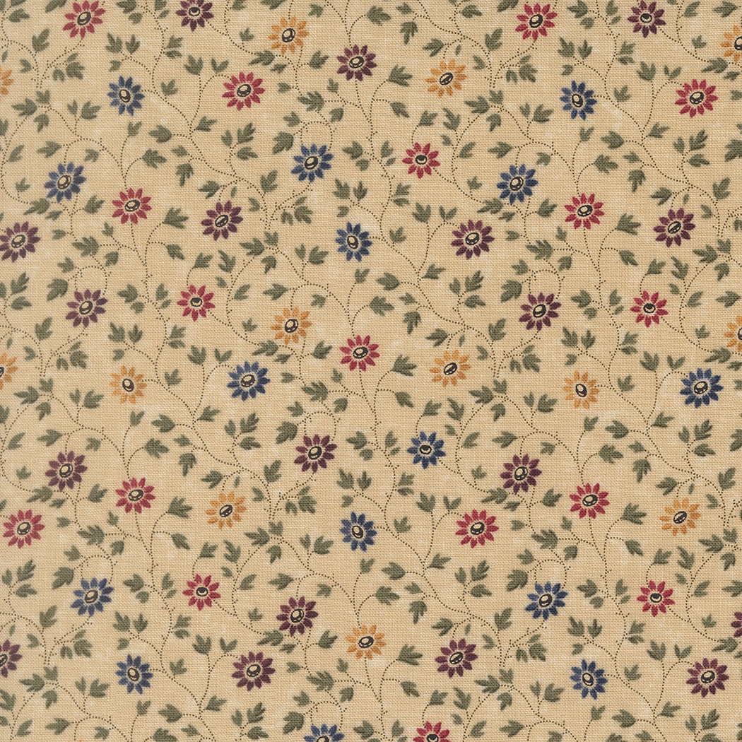 Fabric Moda Dandelion Daisy Vine Honeysuckle Farm by the Quarter Yard 9853-11