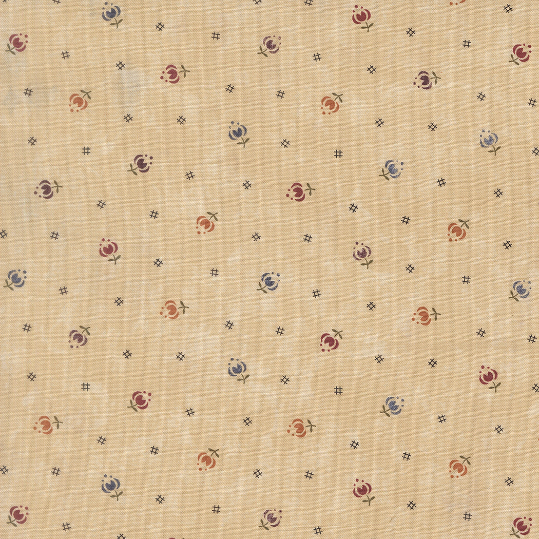Fabric Moda Dandelion Tulips Honeysuckle Farm by the Quarter Yard 9855-11