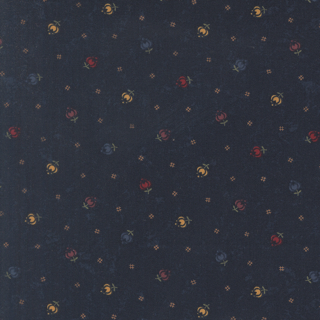 Fabric Moda Bluebell Tulips Honeysuckle Farm by the Quarter Yard 9855-14