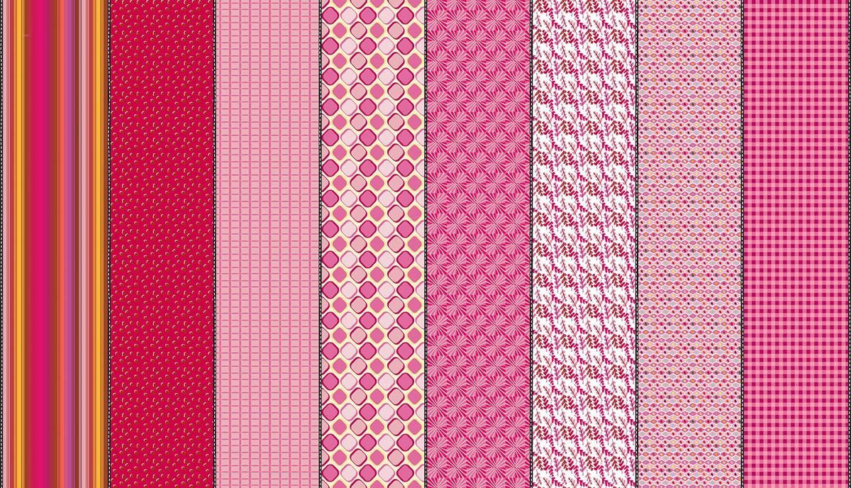 Fabric Moda Pink Jar of Lollies Lollie Jar by the Quarter Yard 18274-11