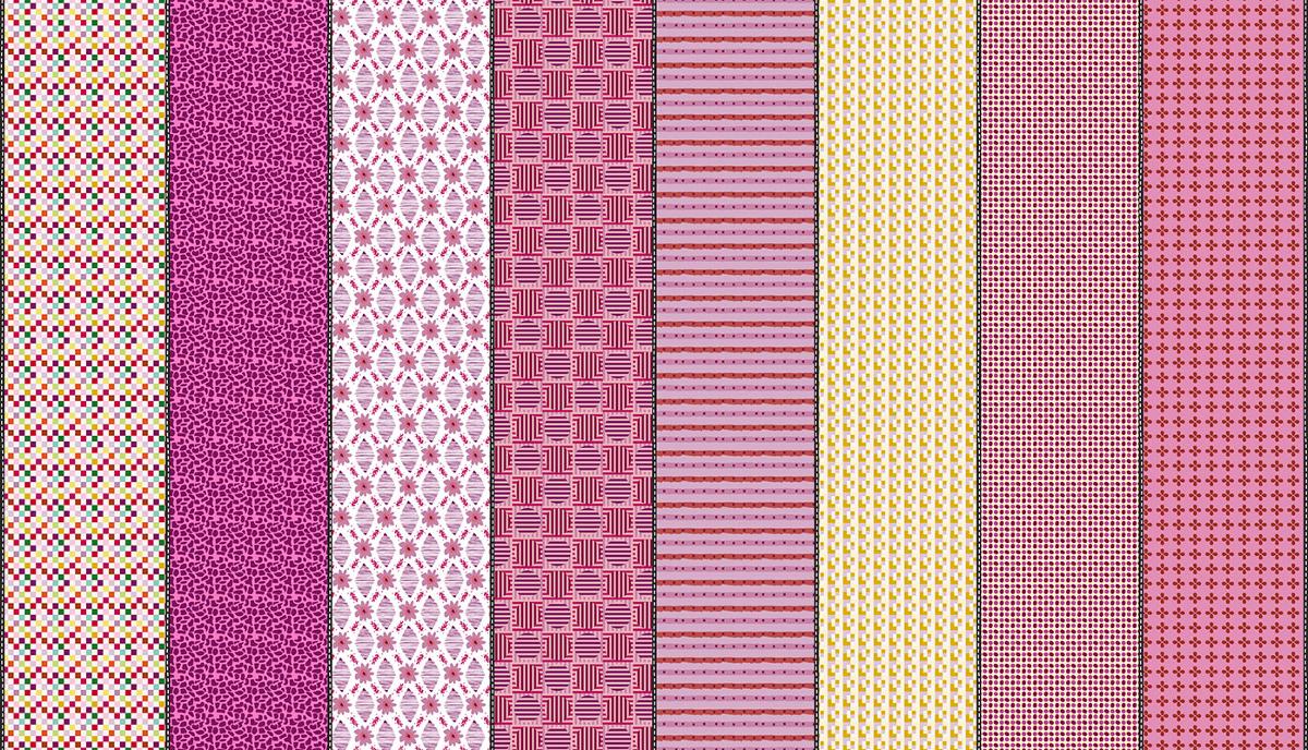 Fabric Moda Purple Jar of Lollies Lollie Jar by the Quarter Yard 18275-11