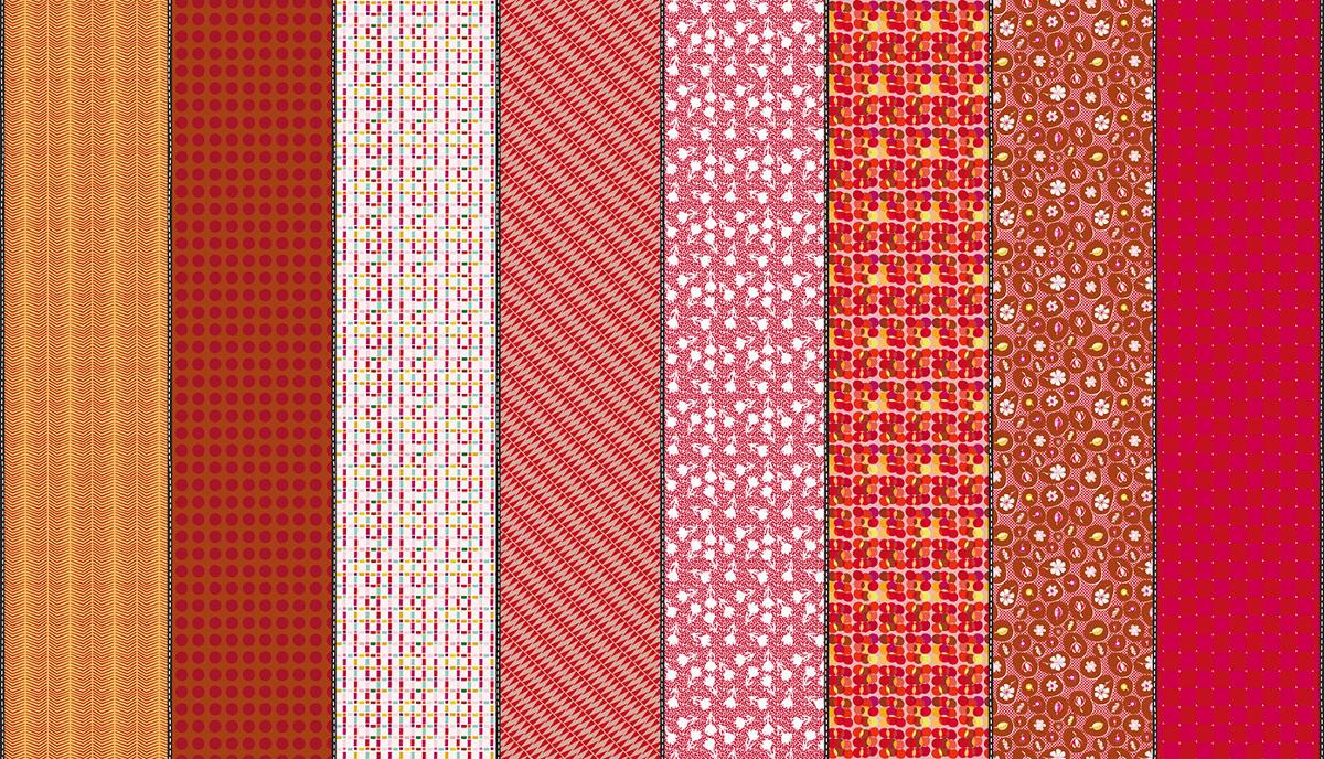Fabric Moda Red Jar of Lollies Lollie Jar by the Quarter Yard 18276-11