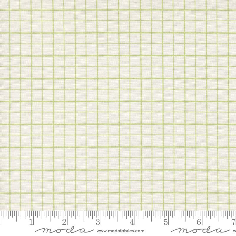 Fabric Moda Green Great Checks and Plaids Bonbon Jar by the Quarter Yard 18283-11