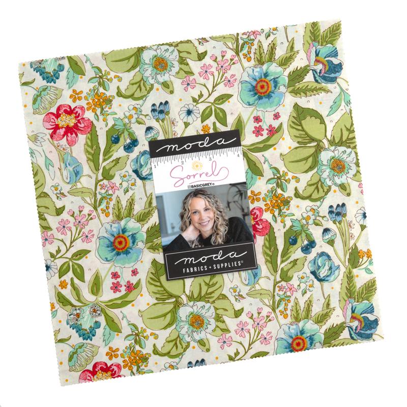 Fabric Moda Precuts Sorrel 10" Layer Cake 30790LC