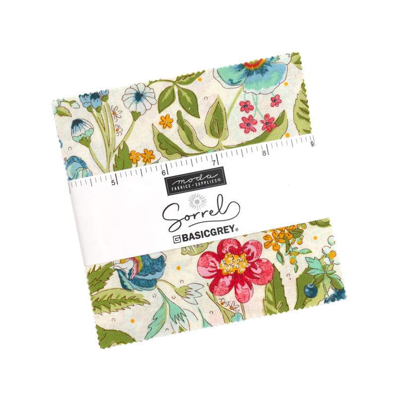 Fabric Moda Precuts Sorrel 5" Charm Pack 30790PP