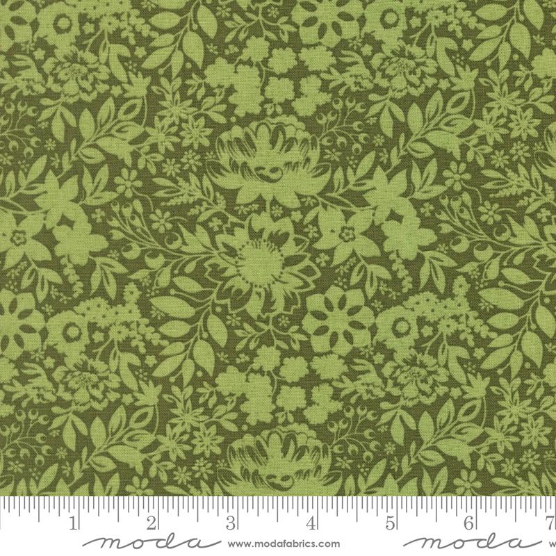 Fabric Moda Pine Fen Sorrel by the Quarter Yard 30792-17