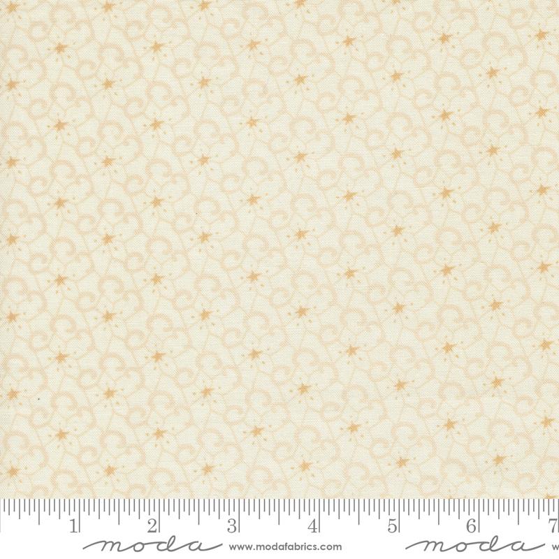 Fabric Moda Cream Mistral Sorrel by the Quarter Yard 30796-16