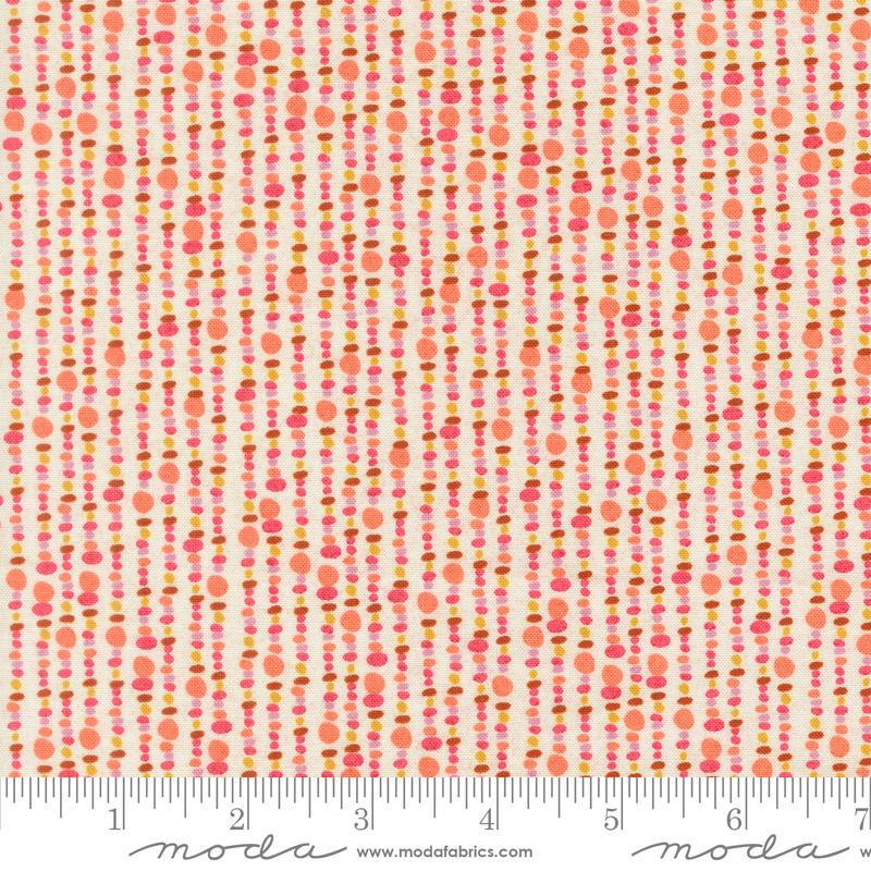 Fabric Moda Paradise Pink Pinka Rocks Sorrel by the Quarter Yard 30797-13