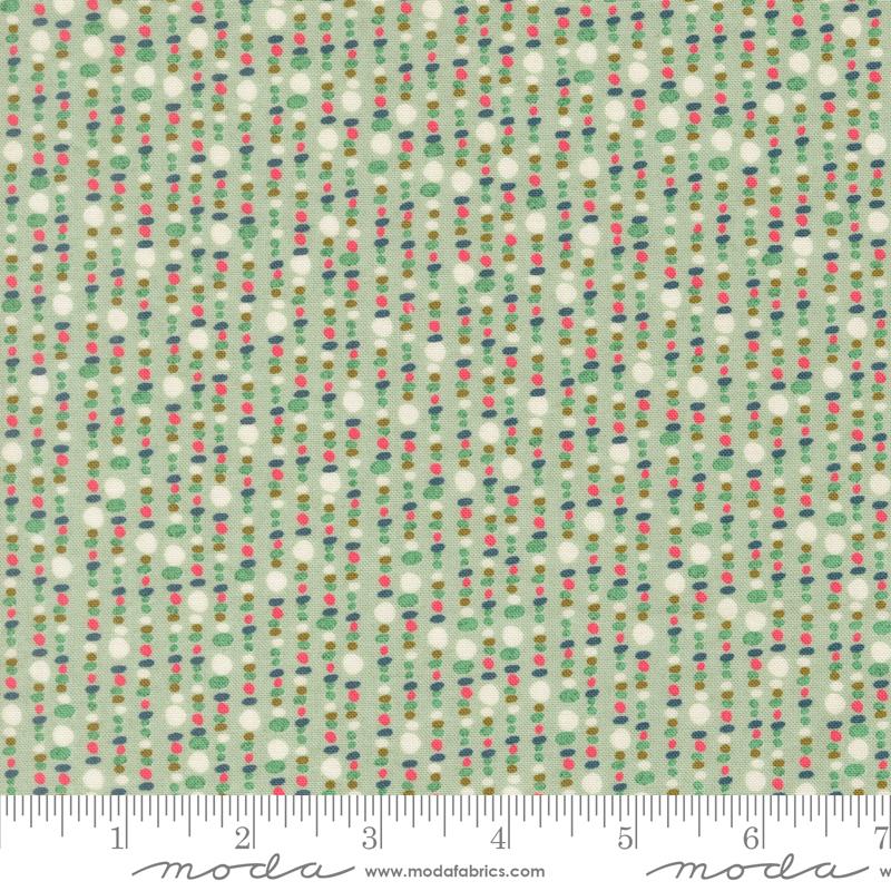 Fabric Moda Aqua Pinka Rocks Sorrel by the Quarter Yard 30797-17