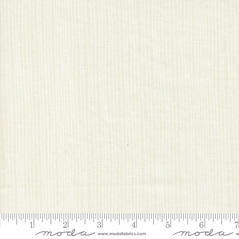 Fabric Moda Cream White Selva Stripe Sorrel by the Quarter Yard 30798-11