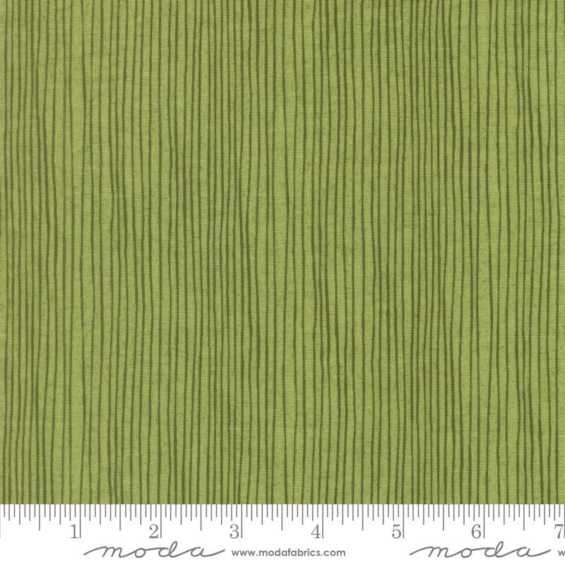 Fabric Moda Pear Selva Stripe Sorrel by the Quarter Yard 30798-14