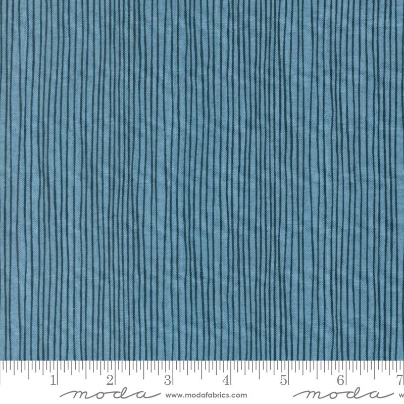 Fabric Moda Grotto Selva Stripe Sorrel by the Quarter Yard 30798-15