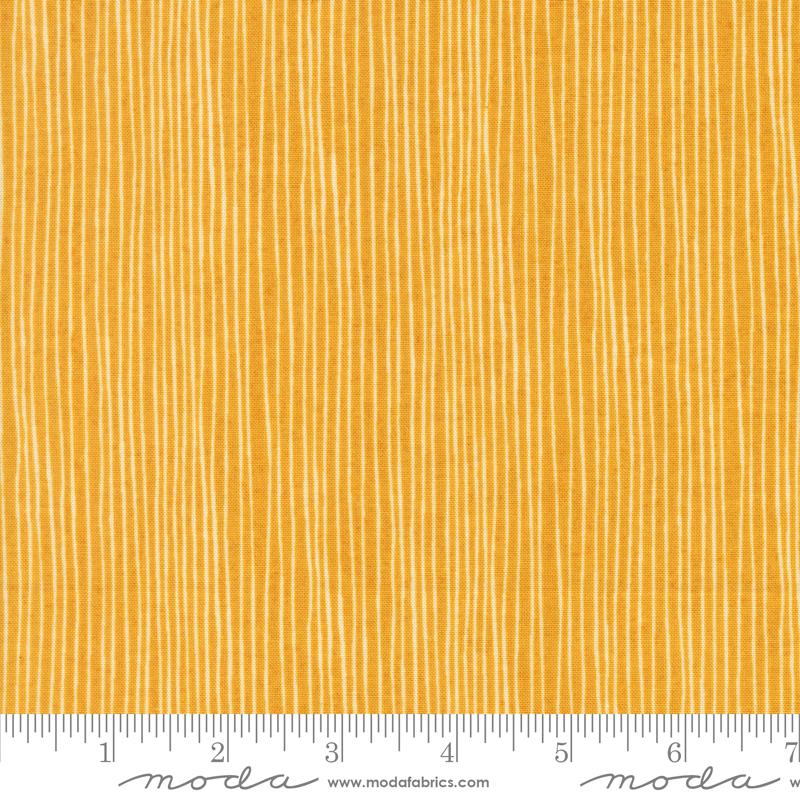 Fabric Moda Lemon Drop Selva Stripe Sorrel by the Quarter Yard 30798-17