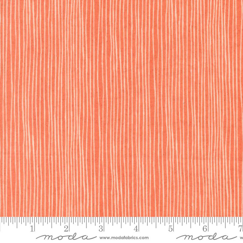 Fabric Moda Tea Rose Selva Stripe Sorrel by the Quarter Yard 30798-19