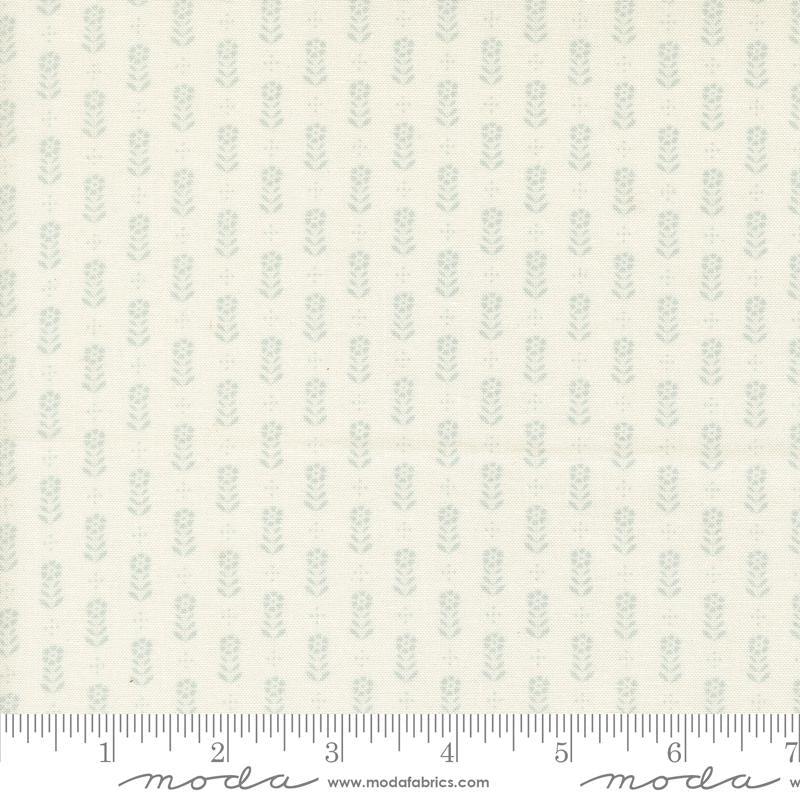 Fabric Moda Sky Folk Flowers Larkspur and Linen by the Quarter Yard 35457-32