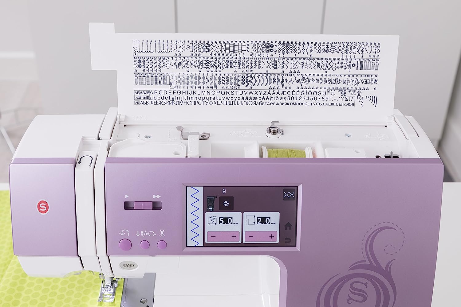 Singer 9985 Quantum Stylist™ Sewing Machine stitches