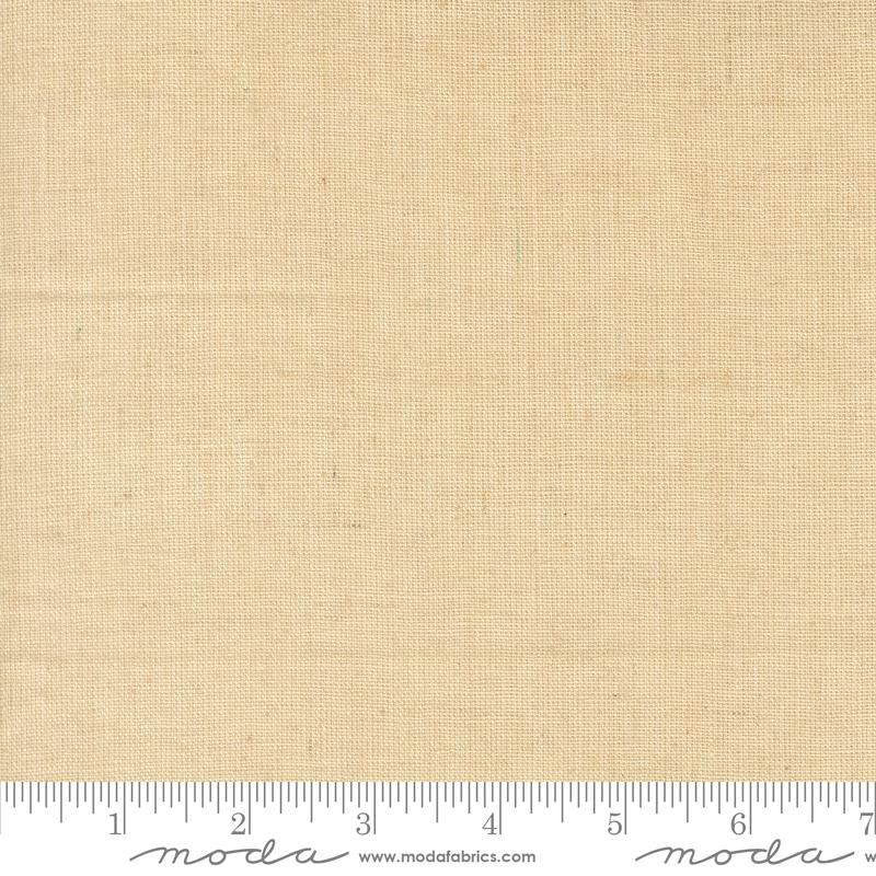 Fabric Moda Natural Solid in Linen Larkspur Linen Wovens by the Quarter Yard 12226-12
