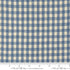 Fabric Moda Delft Buffalo Check in Linen Larkspur Linen Wovens by the Quarter Yard 12226-22