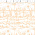 Fabric In The Beginning White Scenic Go Cowgirl! by the Quarter Yard 9GC-1