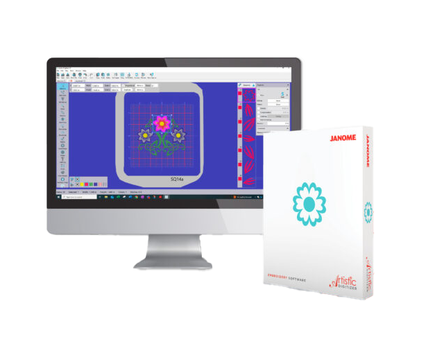 Janome Artistic Digitizer Version 2.0 Embroidery Software