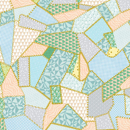 Fabric P&B Multi Patchwork A Mother's Love by the Quarter Yard 6497-MULTI