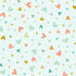 Fabric P&B Light Mint Tossed Hearts A Mother's Love by the Quarter Yard 6498-LTMINT
