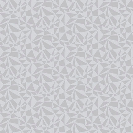 Fabric P&B Grey Faceted Geometric A Mother's Love by the Quarter Yard 6500-GREY
